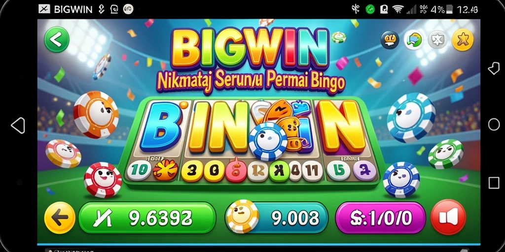 Tampilan gameplay seru dalam BIGWIN saat bermain Bingo online.