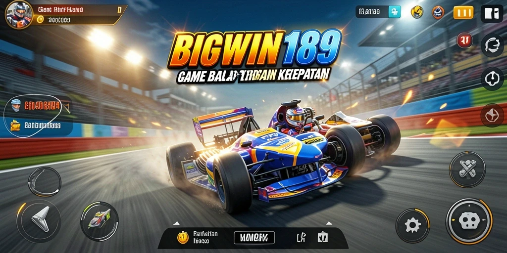 Tampilan gameplay Racing yang seru dan kompetitif di BIGWIN189.