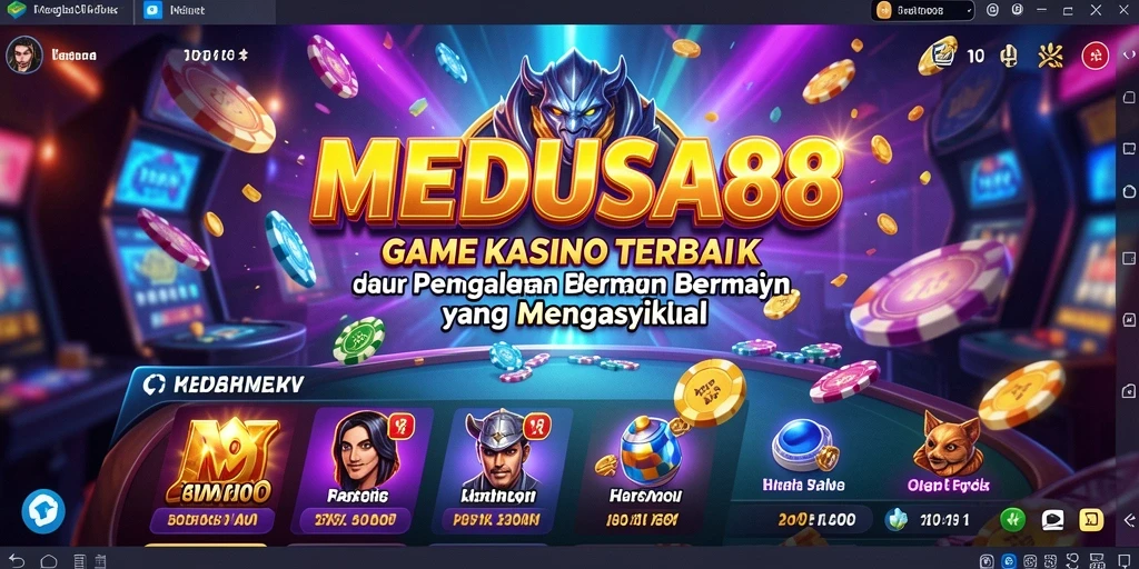 Gameplay menarik di MEDUSA88, dengan grafis yang memukau.