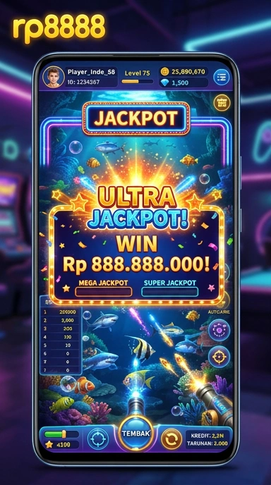 Tampilan utama aplikasi rp8888 dengan berbagai kategori aplikasi.